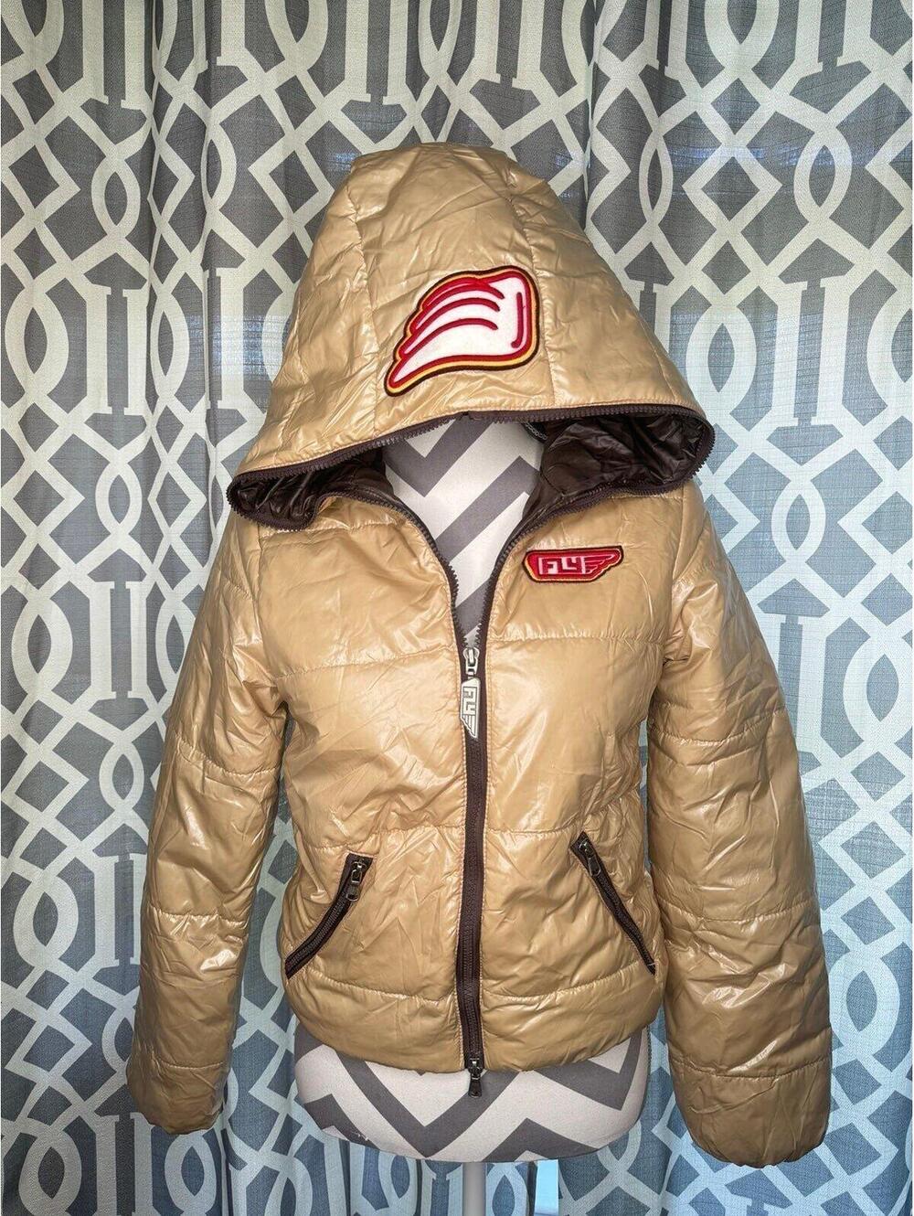 Googims Full Zip Up Hooded Padded Jumper puffer jacket (Fly)